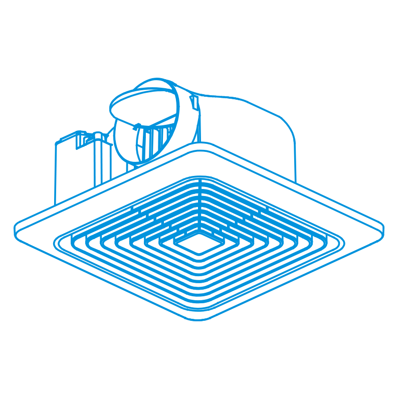 Ceiling Mounted Ventilating Fan Ceiling Mounted Ventilating Fan